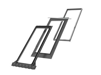 Eindeckrahmen inkl.BDX EDW PK19 2100 für Lichtlösung Dachbalkon GDL