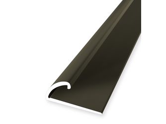 Einfassprofil PF 370 SK 26x12x8,5mm Alu bronze eloxiert