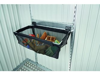 Einhängesack mit Schiene für Gerätehäuser und Geräteschrank 670x340x200mm