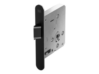 Einsteckschloss UVERO 301 Flüster 8mm Klippstulp Graphitschwarz L