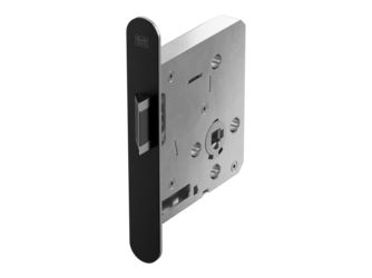 Einsteckschloss UVERO 301 Flüster 8mm Klippstulp Graphitschwarz R