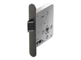 Einsteckschloss UVERO 301 Flüster 8mm Klippstulp kaschmirgrau L