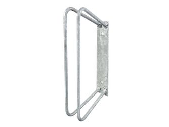 Einzel-Fahrradhalter, feuerverz., Befest.a.d.Wand, Bügelh.350mm, Halter90° Einzel-Fahrradhalter, feuerverz., Befest.a.d.Wand, Bügelh.350mm, Halter90°