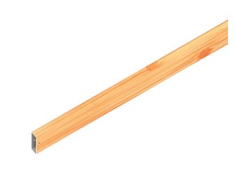 Einzelprofil Alu-Fence Rhombus 19x58 184cm, Lärche ALU