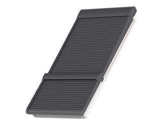 Elektro-Rollladen Lichtband SMG FK06 0000S Oben-u.Untenelement Alu Dunkelgrau