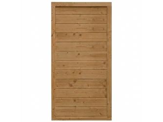 Sichtschutzzaun Douglasie cappuccino lasiert "Amrum"