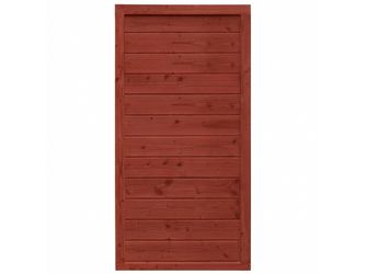 Sichtschutzzaun Douglasie schwedenrot lasiert "Amrum"