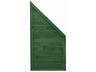 Sichtschutzzaun Douglasie tannengrün lasiert "Amrum"