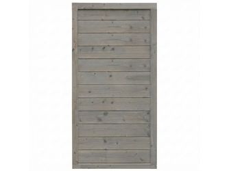 Sichtschutzzaun Douglasie felsgrau lasiert "Amrum"