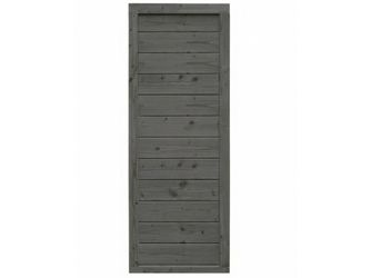 Sichtschutzzaun Douglasie graphitgrau lasiert "Amrum"