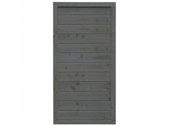 Sichtschutzzaun Douglasie graphitgrau lasiert "Amrum"