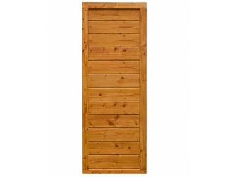 Sichtschutzzaun Douglasie kiefer lasiert "Amrum"