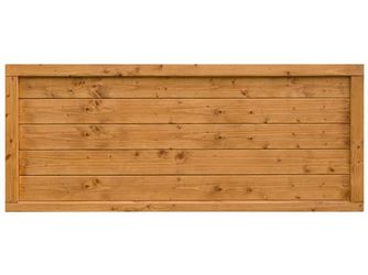 Sichtschutzzaun Douglasie kiefer lasiert "Amrum"