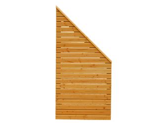 Sichtschutzzaun Douglasie Lasur kiefer lasiert "Baltrum"