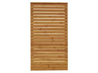 Sichtschutzzaun Douglasie kiefer lasiert "Baltrum"