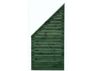 Sichtschutzzaun Douglasie tannengrün lasiert "Baltrum"