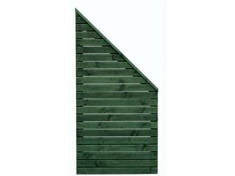 Sichtschutzzaun Douglasie tannengrün lasiert "Baltrum"