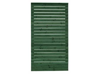 Sichtschutzzaun Douglasie tannengrün lasiert "Baltrum"