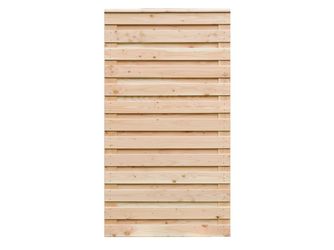 Sichtschutzzaun Douglasie Douglasie natur unbehandelt "Borkum"