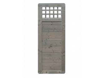 Sichtschutzzaun Douglasie felsgrau lasiert "Ebstorf"