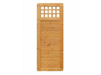 Sichtschutzzaun Douglasie kiefer lasiert "Ebstorf"