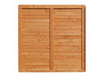 Sichtschutzzaun Douglasie kiefer lasiert "Ebstorf"