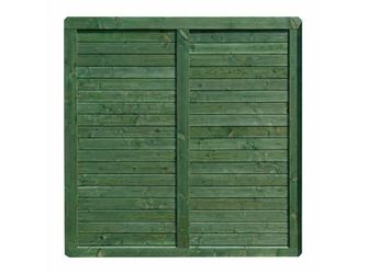 Sichtschutzzaun Douglasie tannengrün lasiert "Ebstorf"