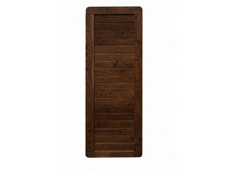 Sichtschutzzaun Douglasie walnuss lasiert "Ebstorf"