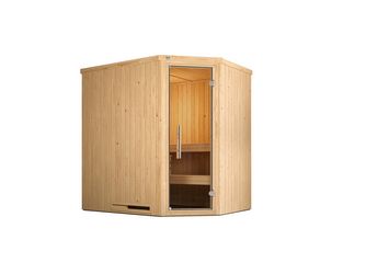 Element-Ecksauna VARBERG 1 GT, Komp 5, 4 KW