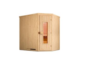 Element-Ecksauna VARBERG 1 HT, OS 4, 5 KW