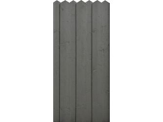 Sichtschutzzaun Fichte felsgrau lasiert "Scheerer"