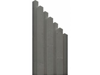 Sichtschutzzaun Fichte felsgrau lasiert "Scheerer"