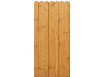 Sichtschutzzaun Fichte kiefer lasiert "Scheerer"