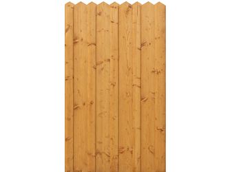 Sichtschutzzaun Fichte kiefer lasiert "Scheerer"