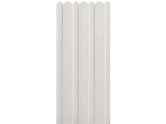 Sichtschutzzaun Fichte Lasur cremeweiß lasiert "Scheerer"