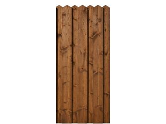 Sichtschutzzaun Fichte KDI KD braun "Scheerer"