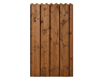 Sichtschutzzaun Fichte KDI KD braun "Scheerer"