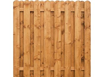 Sichtschutzzaun Douglasie kiefer lasiert "Goehrde"