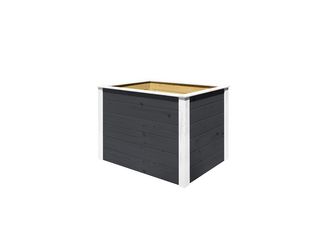 Element-Hochbeet Modular, 21mm, anthr., 98x69cm