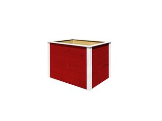 Element-Hochbeet Modular, 21mm, rot, 98x69cm