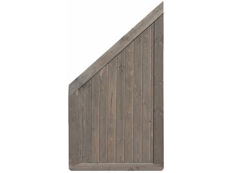 Sichtschutzzaun Douglasie felsgrau lasiert "Ilmenau"