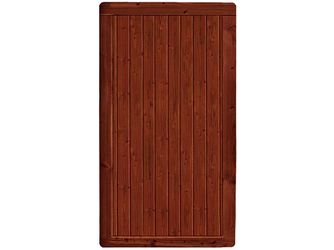 Sichtschutzzaun Douglasie mahagoni lasiert "Ilmenau"