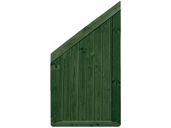 Sichtschutzzaun Douglasie tannengrün lasiert "Ilmenau"