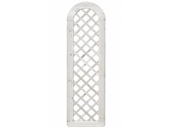 Sichtschutzzaun Douglasie cremeweiß lasiert "Marwede"