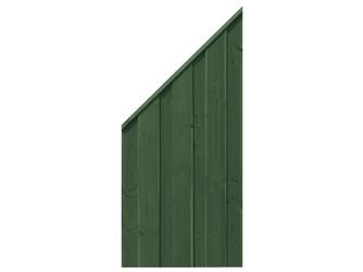 Sichtschutzzaun Douglasie Lasur tannengrün lasiert "Nienwohlde"