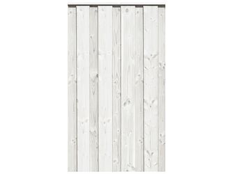 Sichtschutzzaun Douglasie cremeweiß lasiert "Nienwohlde"