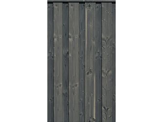 Sichtschutzzaun Douglasie graphitgrau lasiert "Nienwohlde"