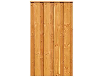 Sichtschutzzaun Douglasie kiefer lasiert "Nienwohlde"