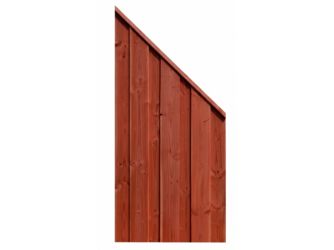 Sichtschutzzaun Douglasie schwedenrot lasiert "Nienwohlde"