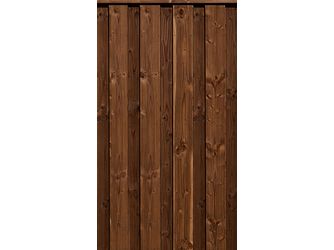 Sichtschutzzaun Douglasie walnuss lasiert "Nienwohlde"